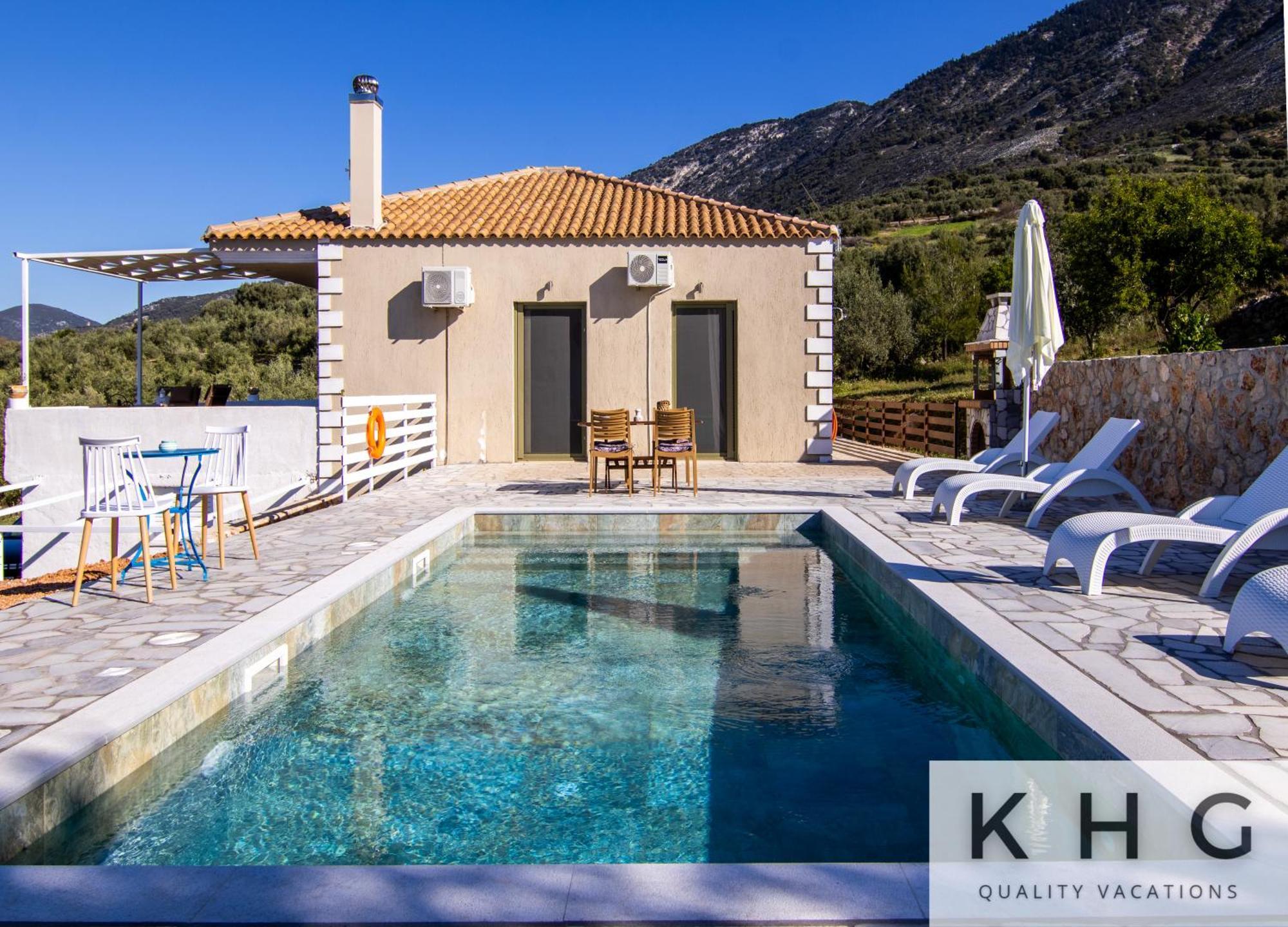 Skoumas Villa Surrounded By Olive Trees! Vlachata Dış mekan fotoğraf