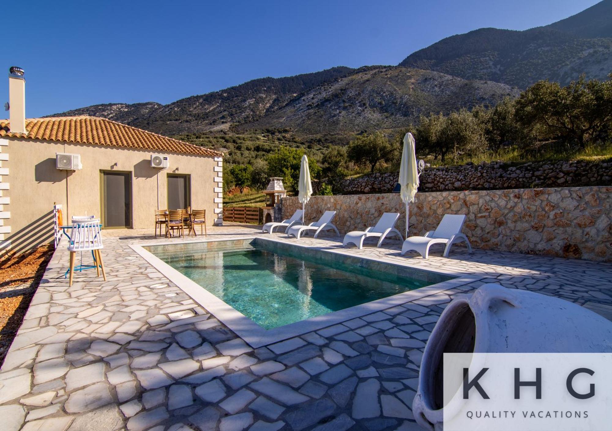 Skoumas Villa Surrounded By Olive Trees! Vlachata Dış mekan fotoğraf