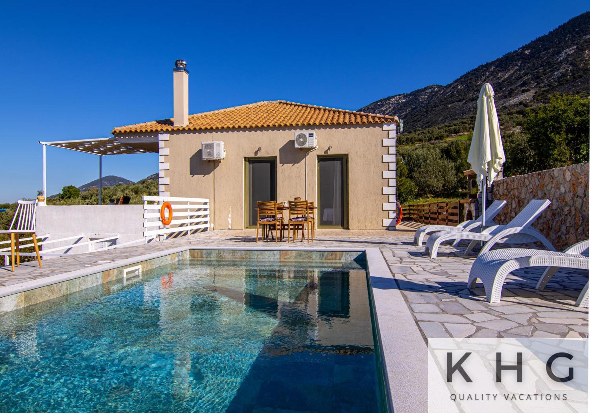 Skoumas Villa Surrounded By Olive Trees! Vlachata Dış mekan fotoğraf