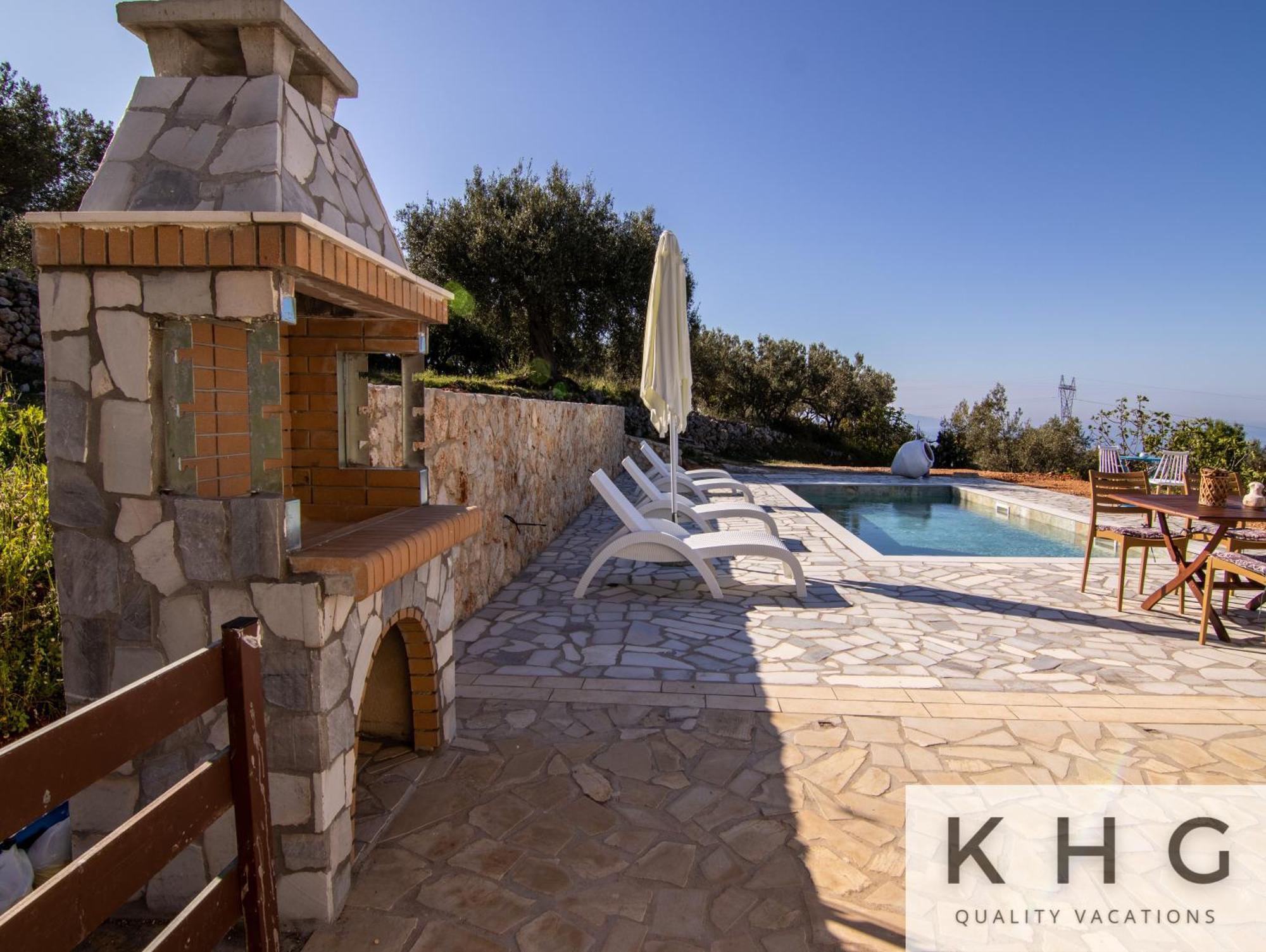 Skoumas Villa Surrounded By Olive Trees! Vlachata Dış mekan fotoğraf