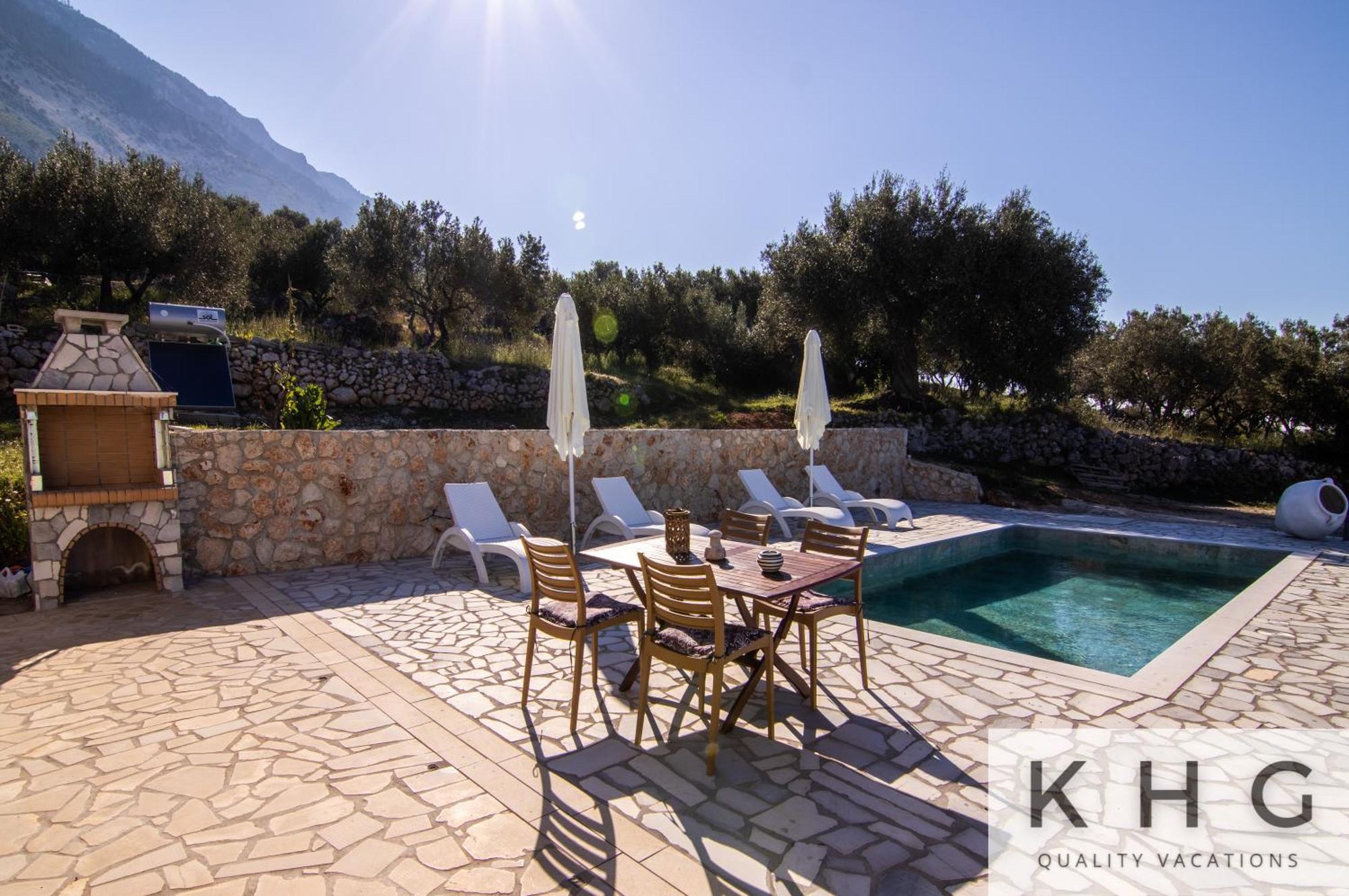 Skoumas Villa Surrounded By Olive Trees! Vlachata Dış mekan fotoğraf