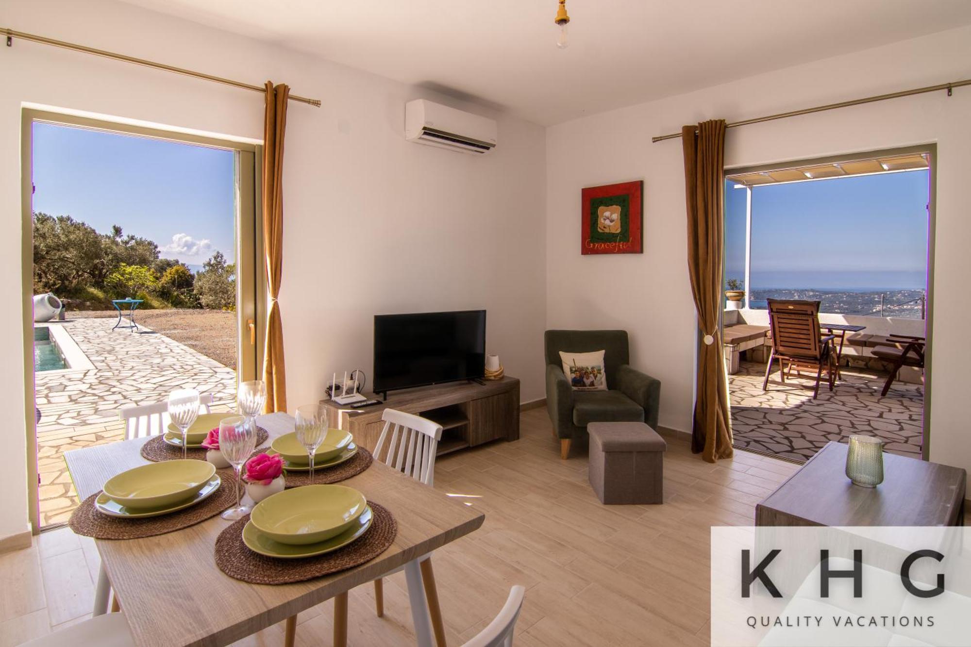 Skoumas Villa Surrounded By Olive Trees! Vlachata Dış mekan fotoğraf