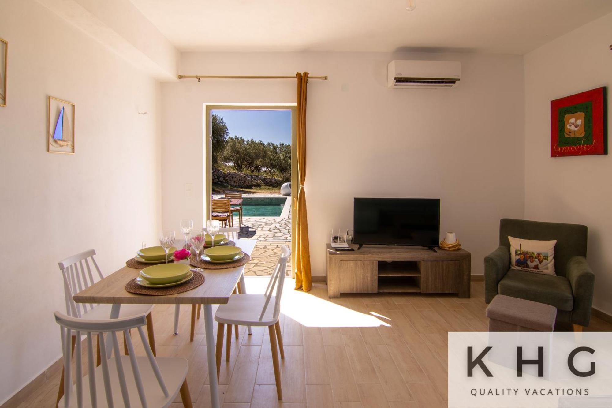 Skoumas Villa Surrounded By Olive Trees! Vlachata Dış mekan fotoğraf